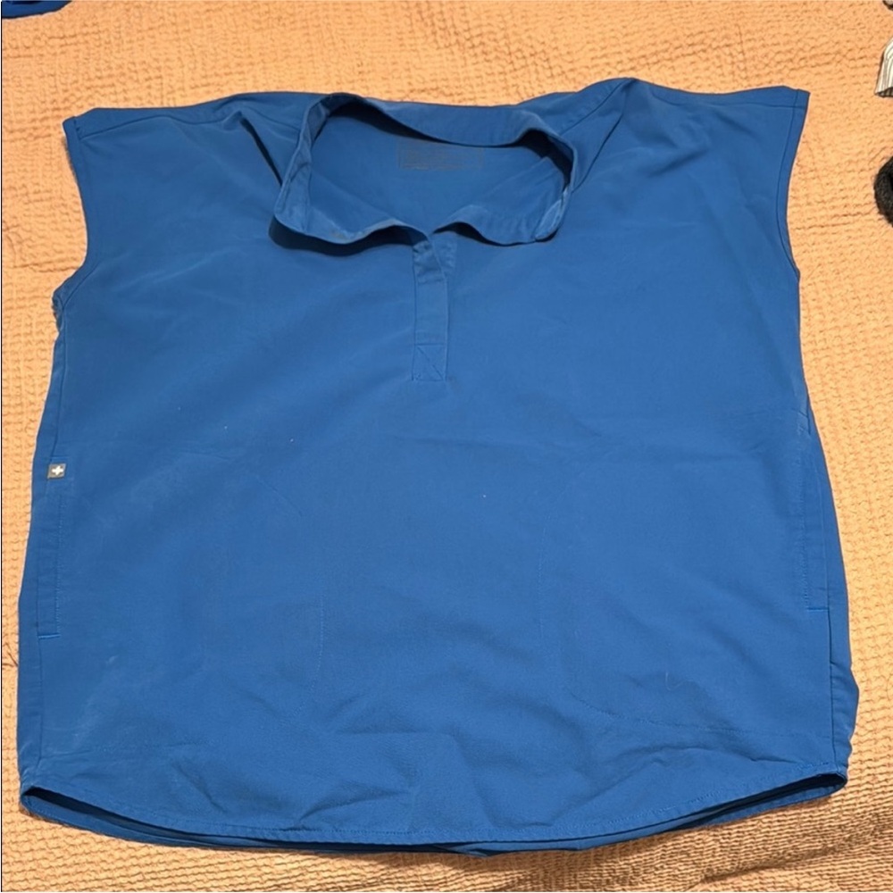 FIGS Technical Collection Sky Blue Shirt